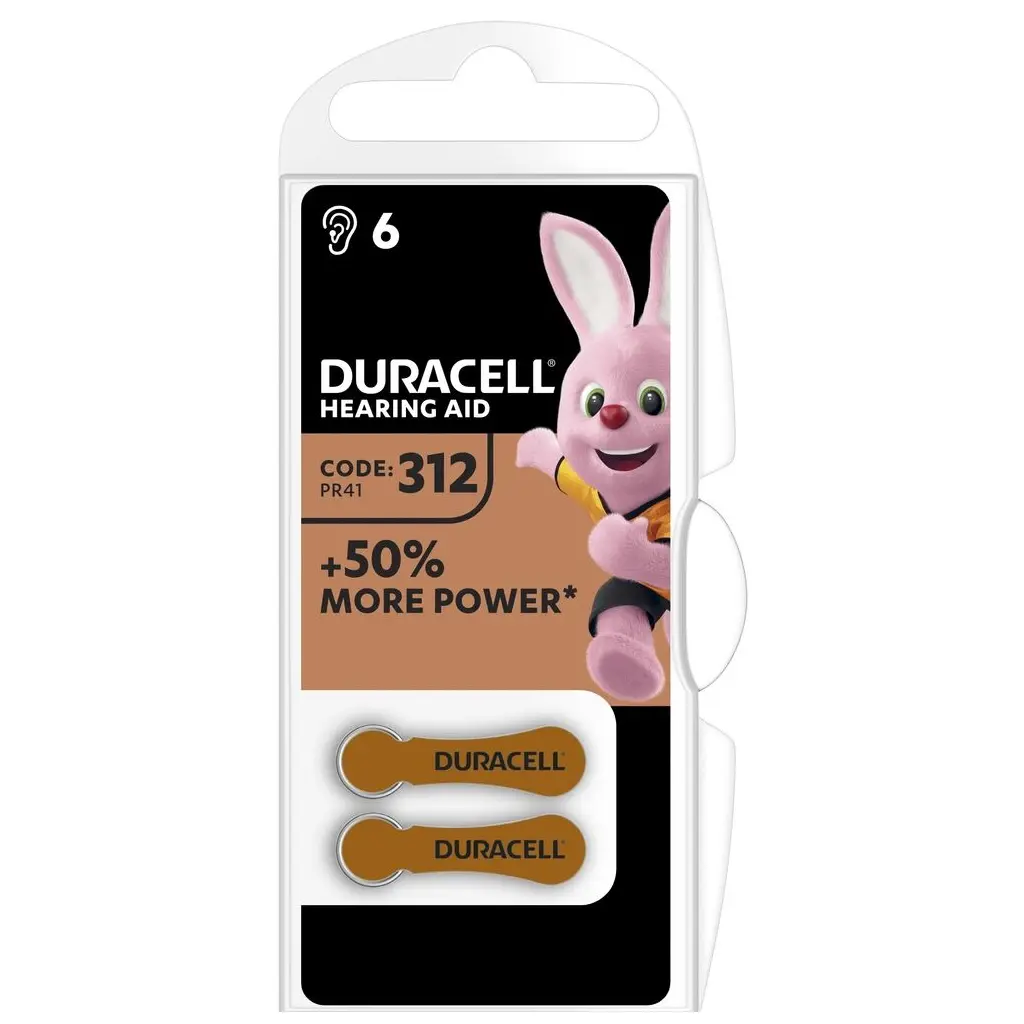 Baterija DURACELL DA312 6/1-2