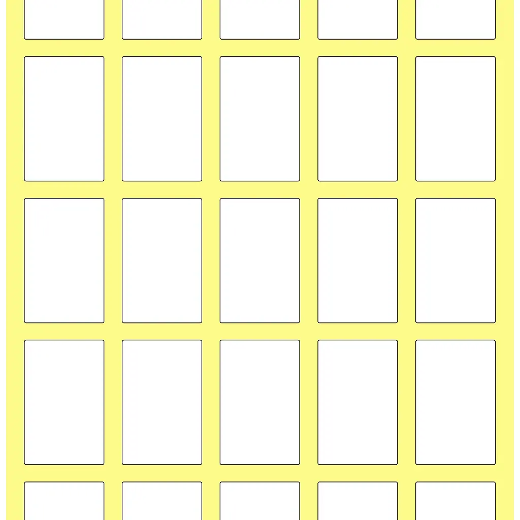 Etiketa slip  23x36mm 1/1-0