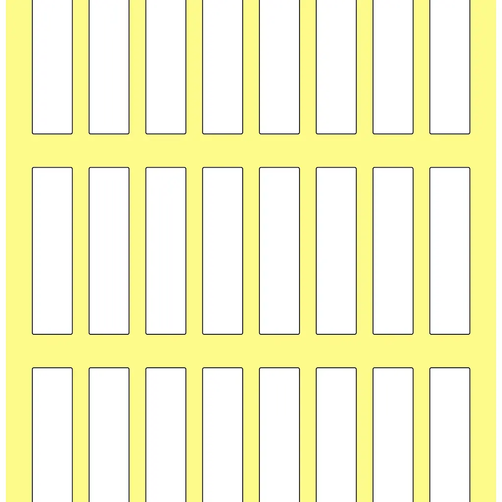 Etiketa slip  50x12mm 1/1-0