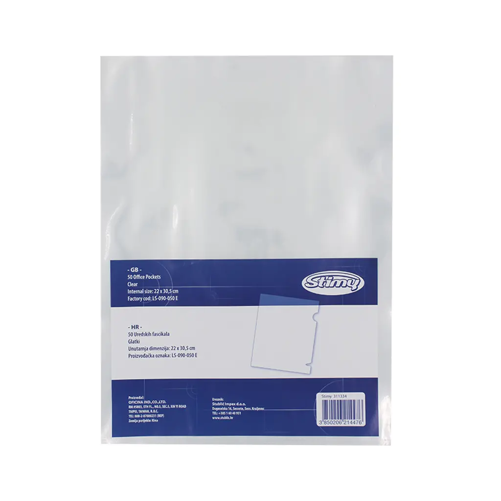 Mapa PVC L A4  LS090 90mic 50/1 sijajna-0