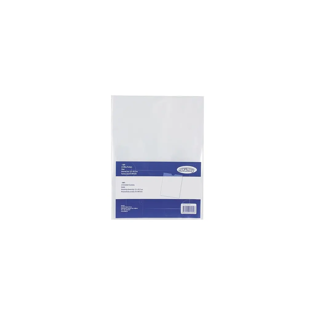 Mapa PVC U A4 90mic 220x305 US090-025 25/1 sijaj-1