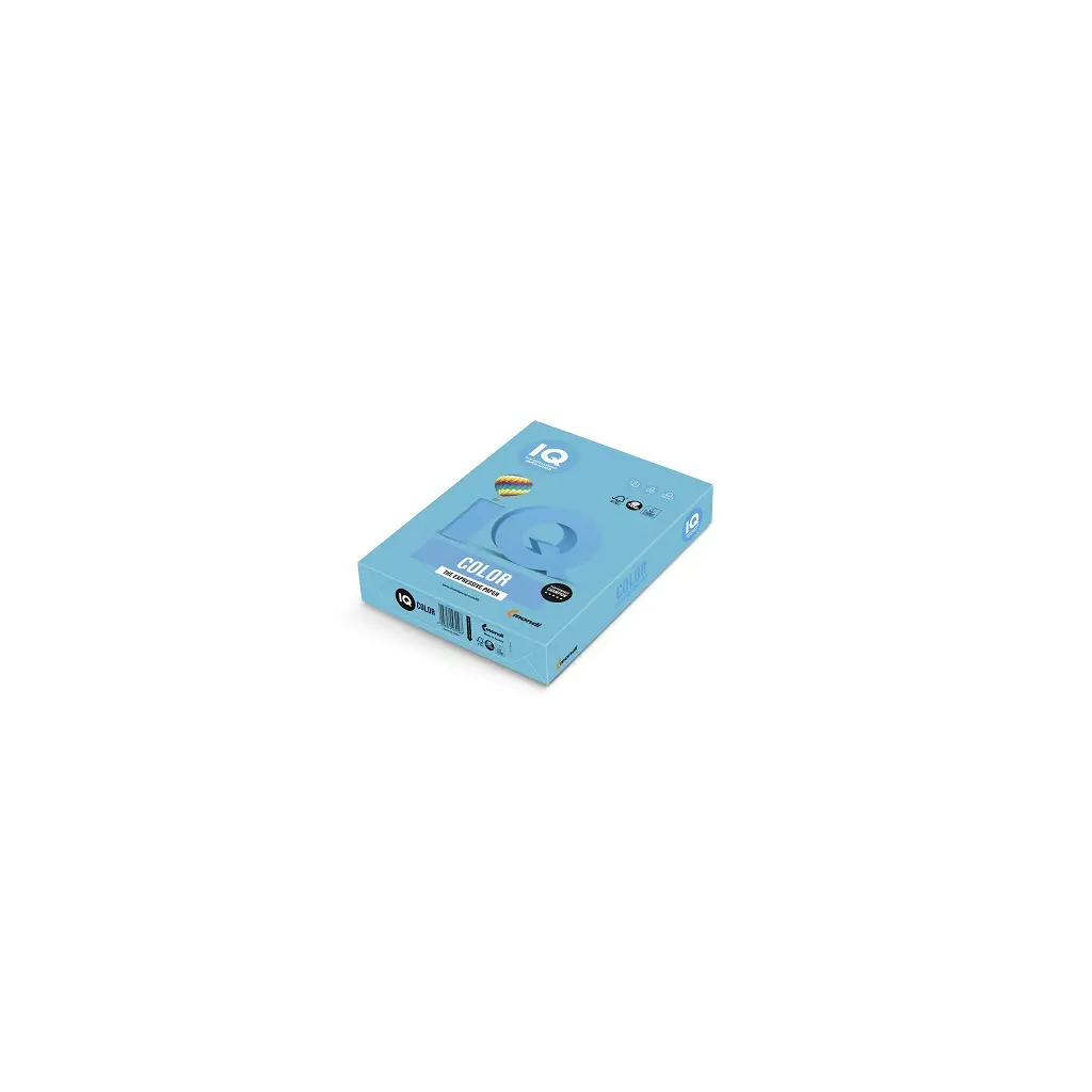 Papir fotokopirni color A4  80gr Mondi IQ intensive AB48 500/1 aqua blue moder-1