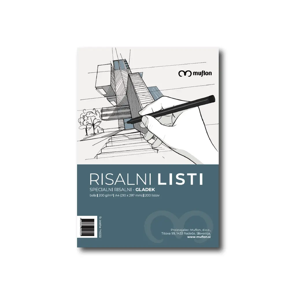 Papir specialni risalni A4 200gr bel-1