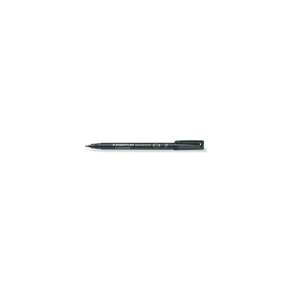 Marker permanentni 0,6mm CD/DVD Staedtler Lumocolor 318 črn F-2