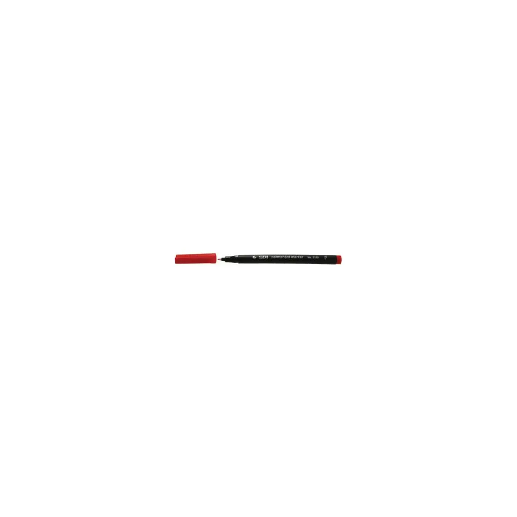 Marker permanentni 0,6mm CD/DVD STA 8020 F-2/8021F-2 rdeč-1