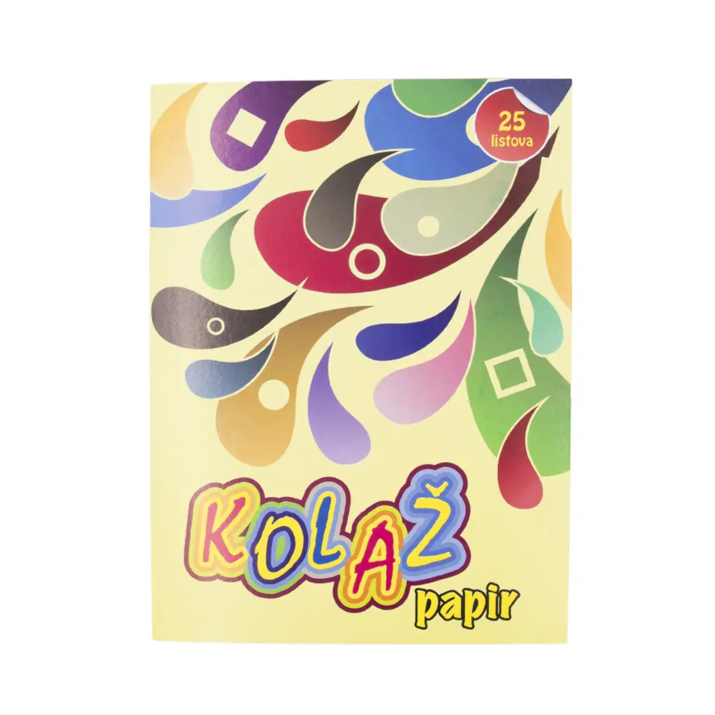 Kolaž papir A4 25 listov obojestranski-0