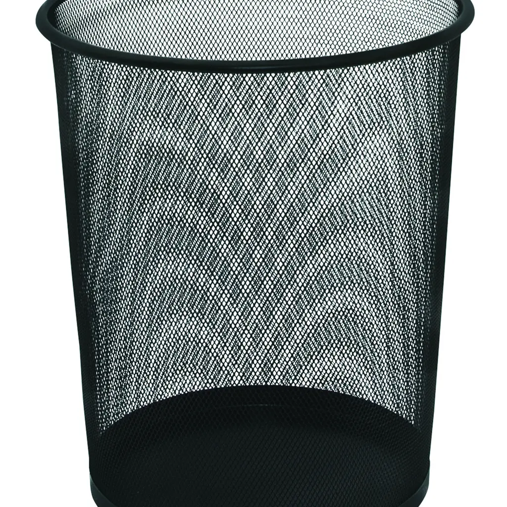 Koš za smeti iz žice L JS5001 fi-295 mm, h-345 mm črn-0