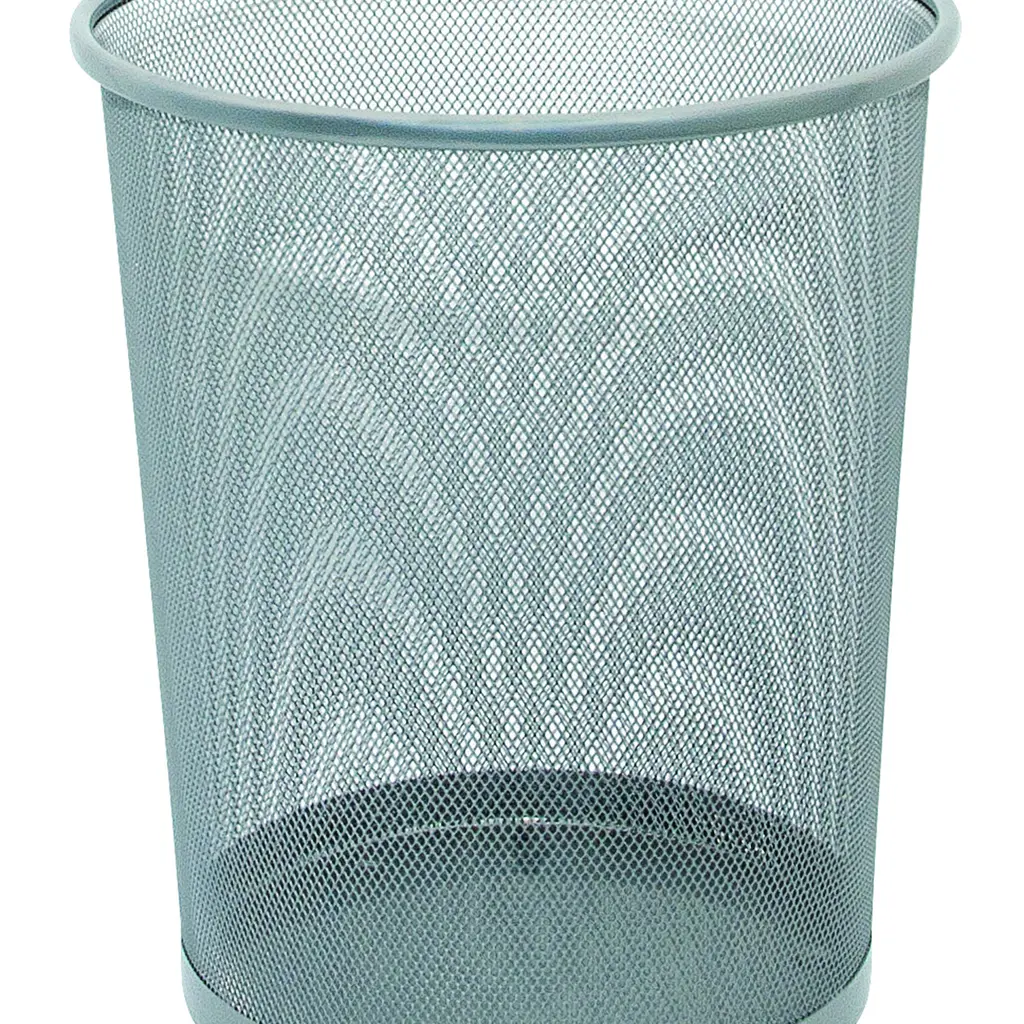 Koš za smeti iz žice L JS5001 fi-295 mm, h-345 mm srebrn-0