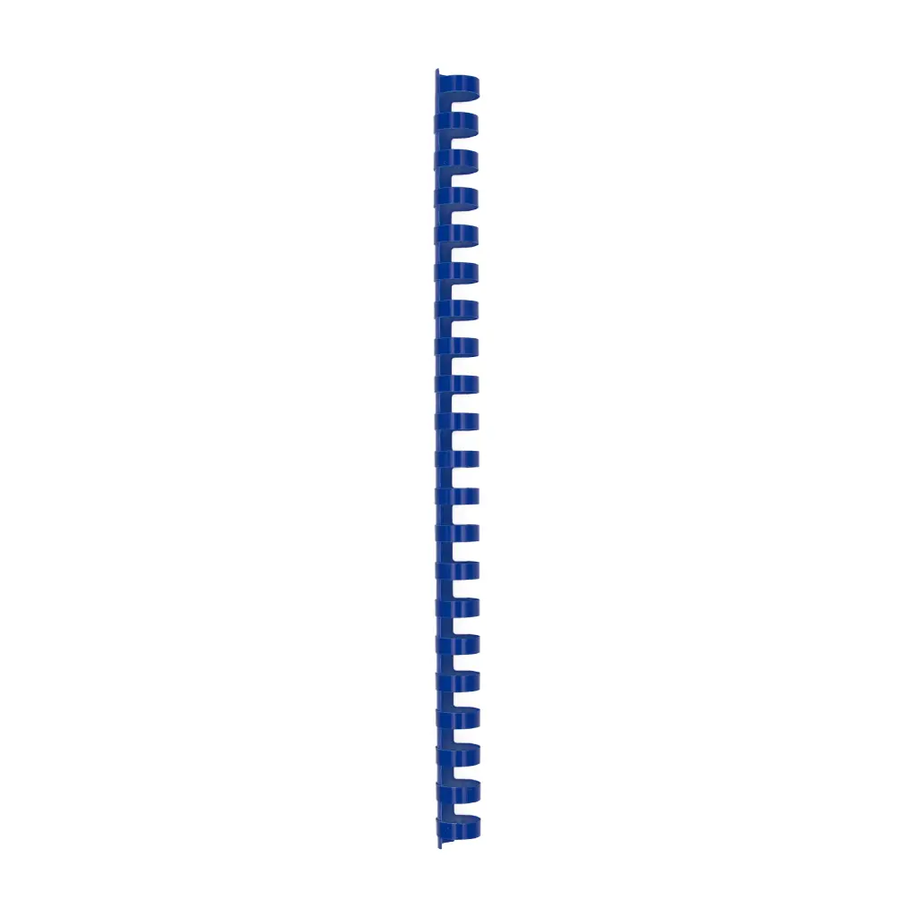 Spirala PVC za vezavo do 120 listov 16mm 100/1 okrogla modra-0