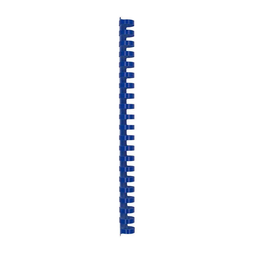 Spirala PVC za vezavo do 150 listov 19mm 100/1 okrogla modra-0