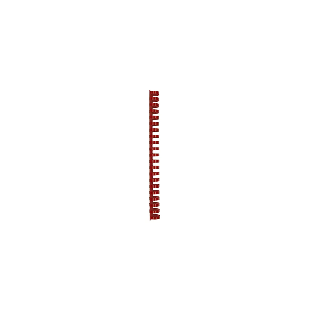Spirala PVC za vezavo do 180 listov 22mm 50/1 okrogla rdeča-2