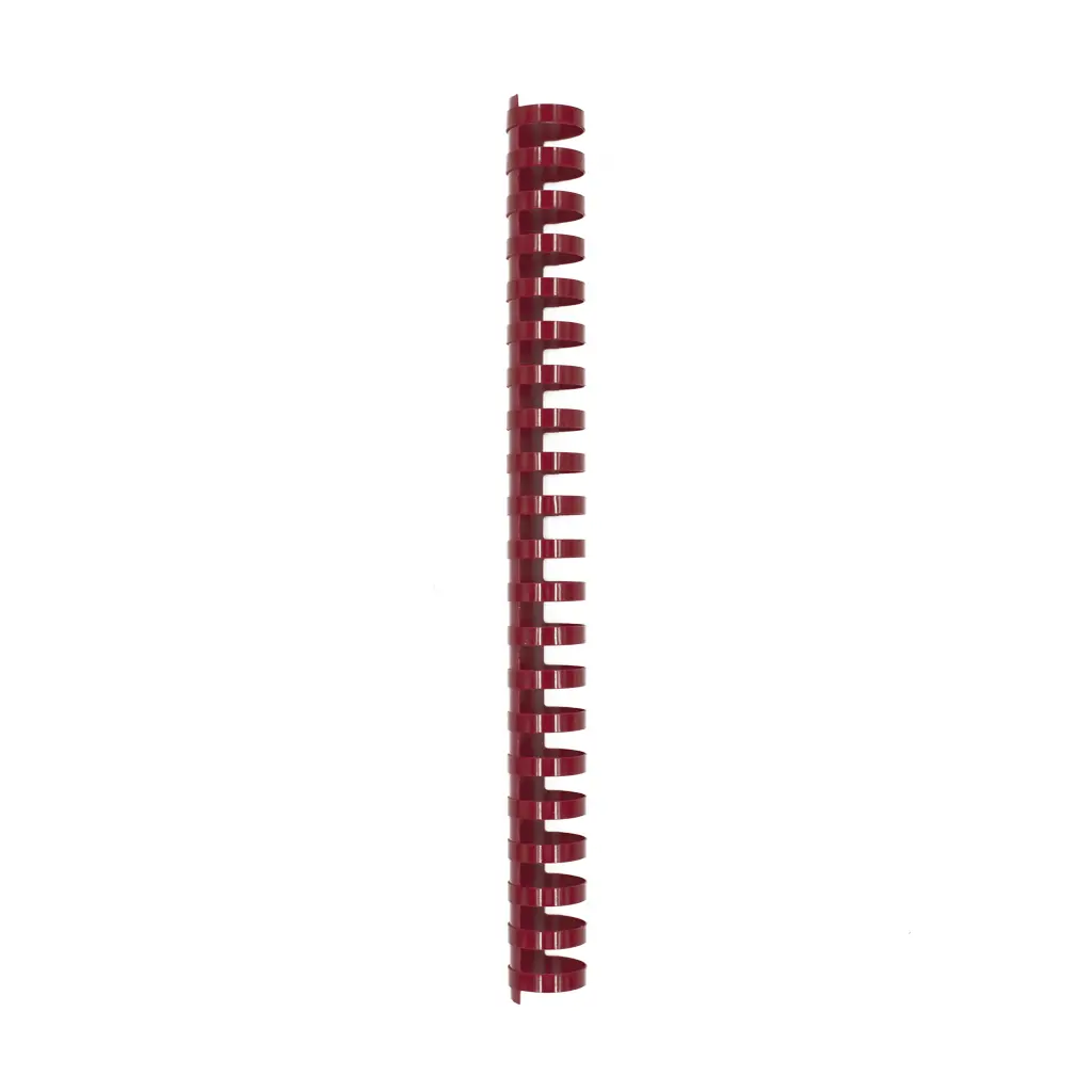 Spirala PVC za vezavo do 210 listov 25mm 50/1 okrogla črna-0