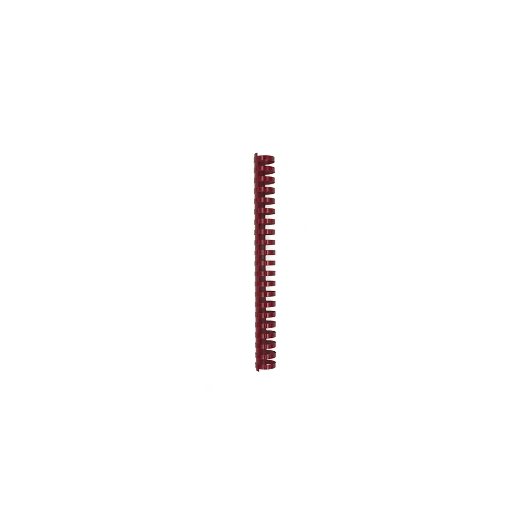 Spirala PVC za vezavo do 245 listov 28mm 100/1 okrogla rdeča-1