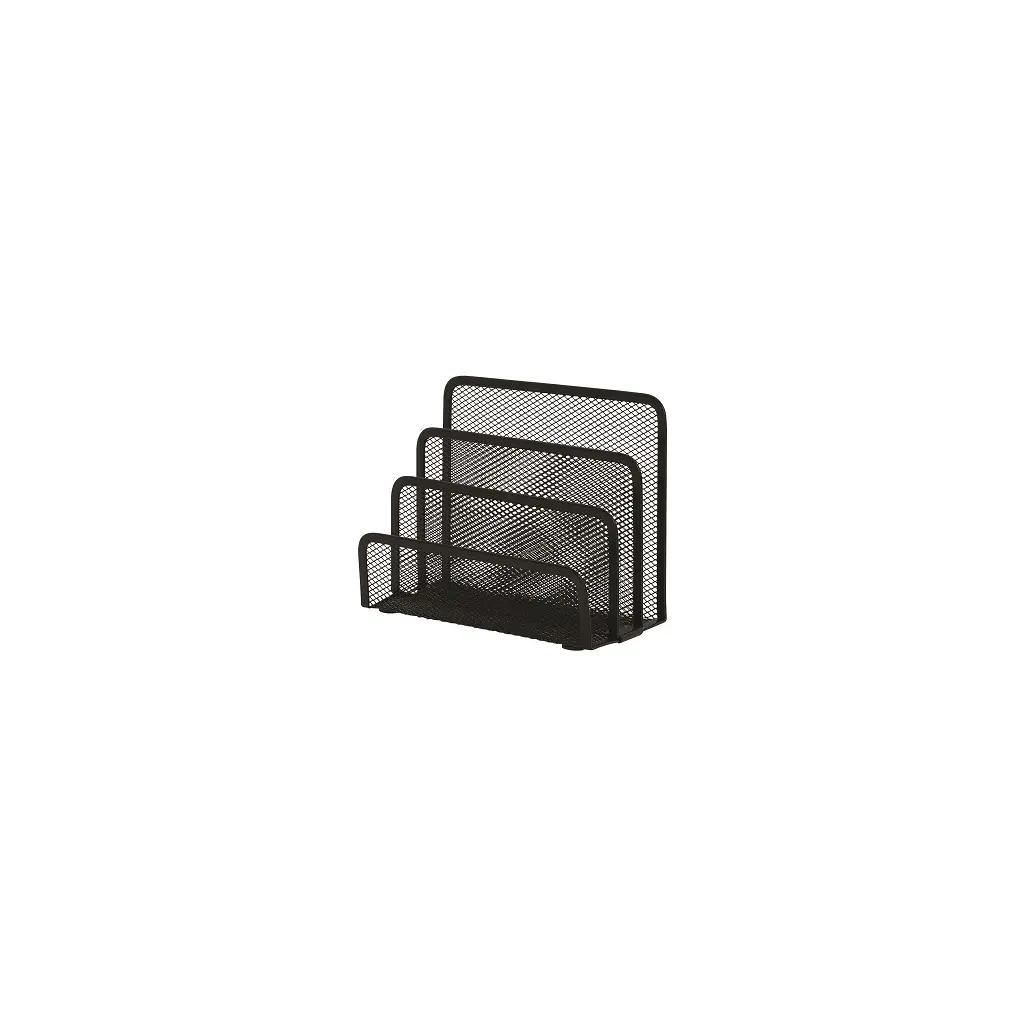 Stojalo za pisma iz žice 175x80x140mm JS901 črno-0