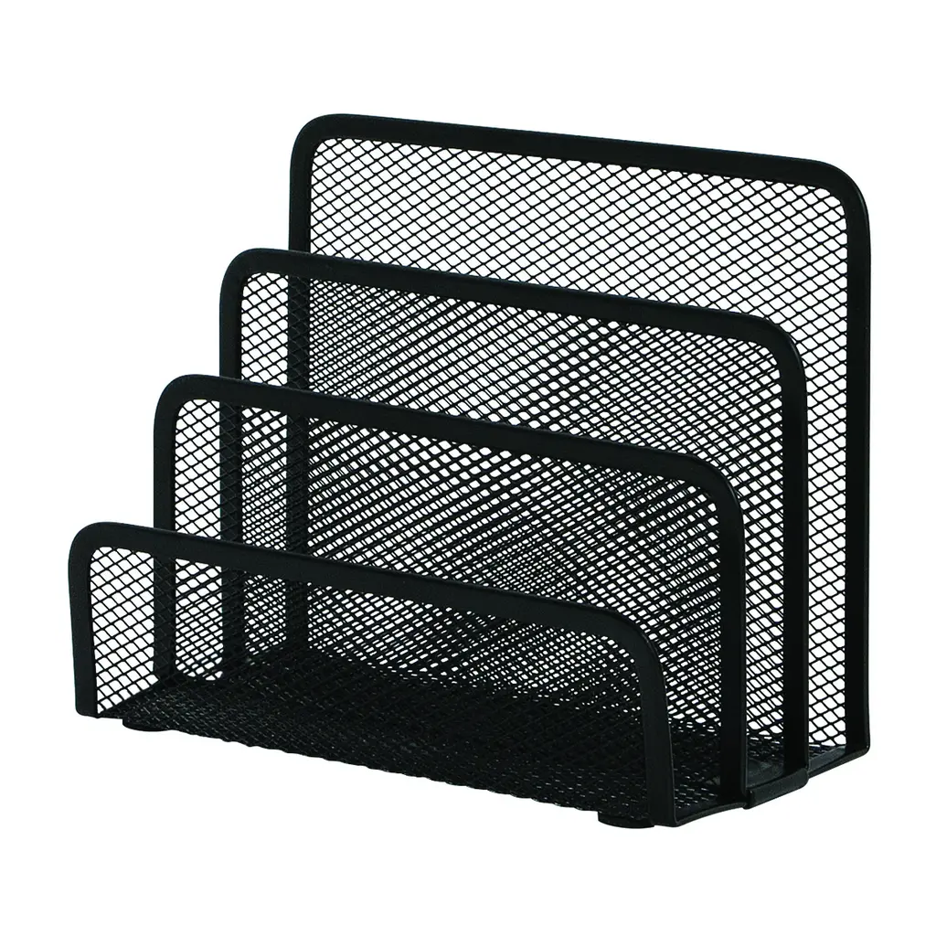 Stojalo za pisma iz žice 175x80x140mm JS901 črno-2