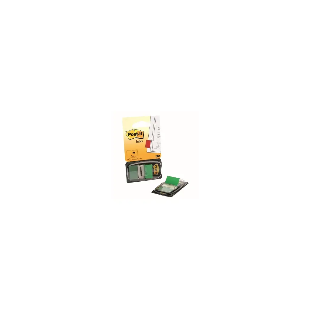 Zastavica 25,4x43,2mm 50 listov film polprozoren 3M 680-3 zelena-1