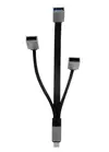 Adapter USB tip C-M  <=> 2x USB2.0 + 1x USB3.0 A-Ž - T'nB-1