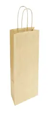 Vrečka papirnata Aristo za steklenico 140x380x80mm natron-1