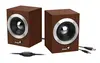 Zvočniki GENIUS SP-HF280 2x3W USB+3,5mm - leseni-1