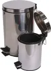Koš za odpadke s pedalom inox 20l-1