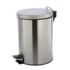 Koš za odpadke s pedalom inox 20l-0