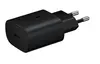Adapter za napajanje SAMSUNG - hišni polnilec USB Type-C 25W super hiter - črn-0