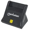 Bralnik kartic MANHATTAN Upright za Smart kartice - USB, black-1