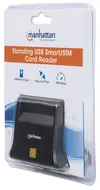 Bralnik kartic MANHATTAN Upright za Smart kartice - USB, black-5