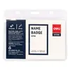 Etui za ID kartice 105x70mm s PVC kljukico in vezico Deli 5756 10/1-1