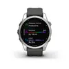 Pametna ura GARMIN Fenix 7S Srebrna z grafitno sivim pasom-2