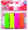 Zastavica 43x12mm 4x35 listova film polprozoren Office products 4 barve-0
