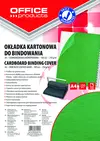 Platnice za spiralno vezavo reliefni karton A4 250gr 100/1 zelene-0