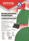 Platnice za spiralno vezavo reliefni karton A4 250gr 100/1 zelene-1