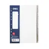 Pregrada PVC A4 številke 1-31 31 listov Deli E38158 siv-2