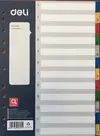 Pregrada PVC A4 številke 1-12 12 listov Deli E5725A-2