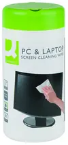 Sredstvo za čiščenje  LCD-jev vlažni robčki 100/1 Q-Connect KF04501A-0