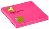 Lističi samolepilni 76x76mm 75 listov Q-Connect Brilliant pink KF10516-0