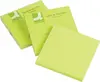 Lističi samolepilni 76x76mm 75 listov Q-Connect Brilliant green KF10515-1