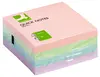 Lističi samolepilni 76x76mm 400 listov Q-Connect KF01347 mix pastel-0