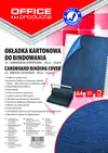 Platnice za spiralno vezavo reliefni karton A4 250gr 100/1 modre-0