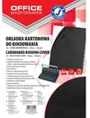 Platnice za spiralno vezavo reliefni karton A4 250gr 100/1 črne-1