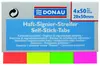 Zastavica 50x20mm 4x50 listov papirnati Donau 4 barve-0