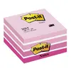 Lističi samolepilni 76x76mm 450 listov Pastel Pink Post-it 3M.2028P-0