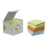 Lističi samolepilni 76x76mm  6x100 listov Eko 3M Post-it 654 Rainbow-0