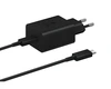 Adapter za napajanje SAMSUNG - hišni polnilec + kabel USB Type-C 45W - črn-0
