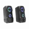Zvočniki WHITE SHARK GSP-634 FLOW 2.0 USB - Black-2