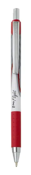 Kemični svinčnik Zebra Z-Grip flight 1,2 rdeč izpis-0