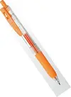 Roler 0,5  Zebra Sarasa clip oranžen izpis-1