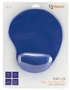 Podloga za miško z gel naslonom za dlan SBOX modra-1