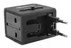 Adapter napetostni Euro vtikač univerzalni potovalni + USB polnilec - SBOX-0